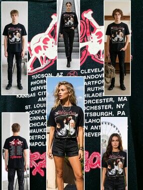 📣 Authentic Vintage 1989 🤘 Mötley Crüe Dr. Feelgood 🎶 Brockum World Tour XL
